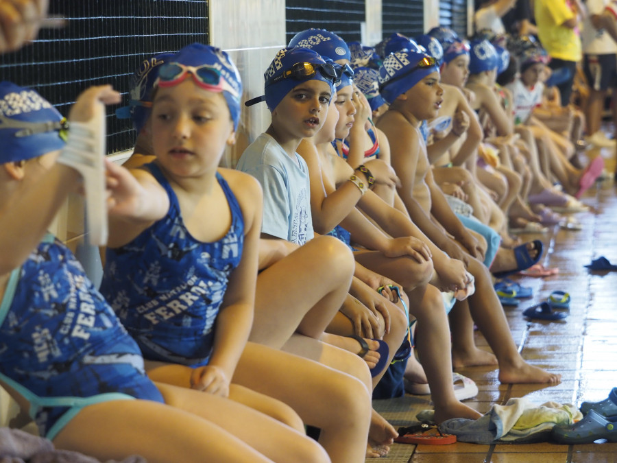 El Natación Ferrol, bronce en la Copa prebenjamín