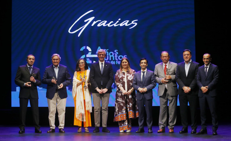 Diario de Ferrol imagenes de la Gala 25 Aniversario