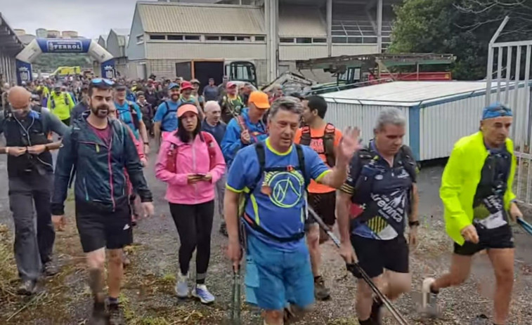 Cerca de 150 personas participan este sábado en los 50 kilómetros de la Costa Ártabra