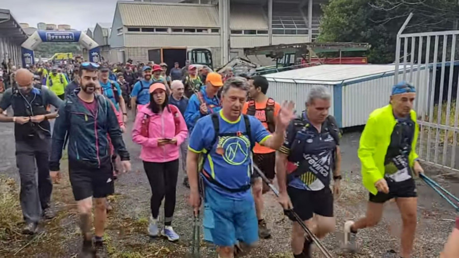 Cerca de 150 personas participan este sábado en los 50 kilómetros de la Costa Ártabra