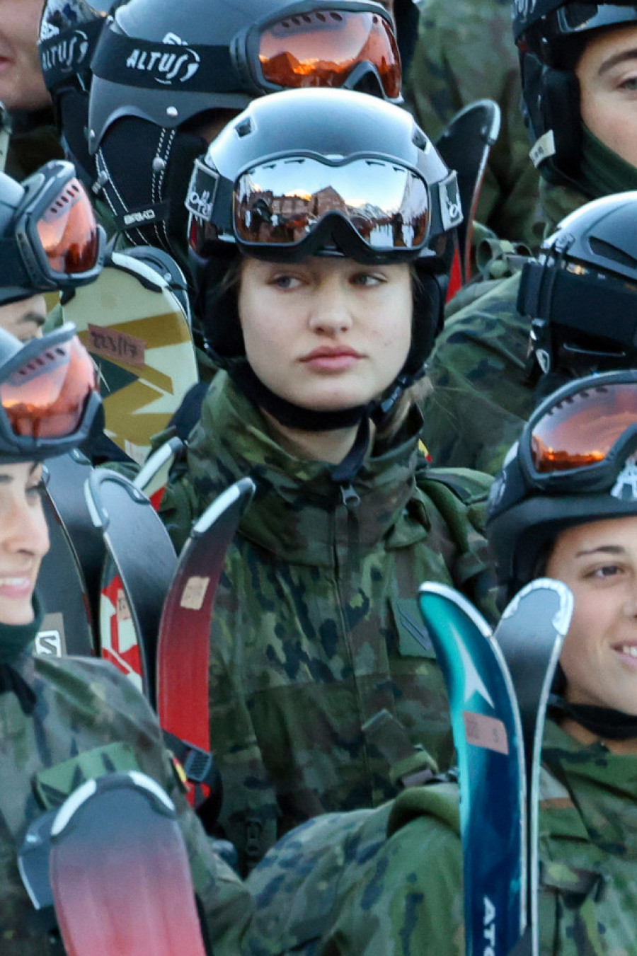 La princesa Leonor cierra en Soria las prácticas de su formación en el Ejército de Tierra