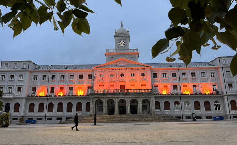 Fachadas en rojo por el Día del donante de sangre