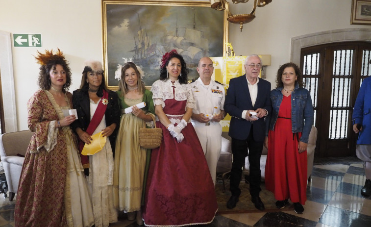 Los premios ilustrados cerraron el viaje de fin de semana al Ferrol del siglo XVIII