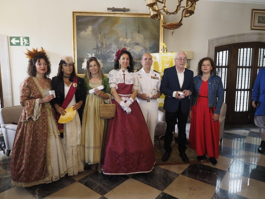 Los premios ilustrados cerraron el viaje de fin de semana al Ferrol del siglo XVIII