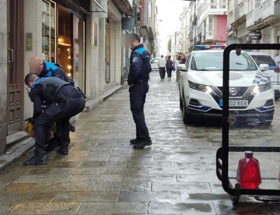 Detienen a 'El Piojo' en plena calle Real de Ferrol