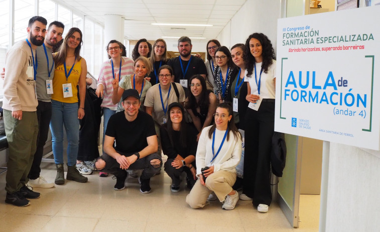 El Área Sanitaria potencia la comunicación y el trabajo en equipo en el Congreso Galego de Formación Sanitaria Especializada que comenzó hoy
