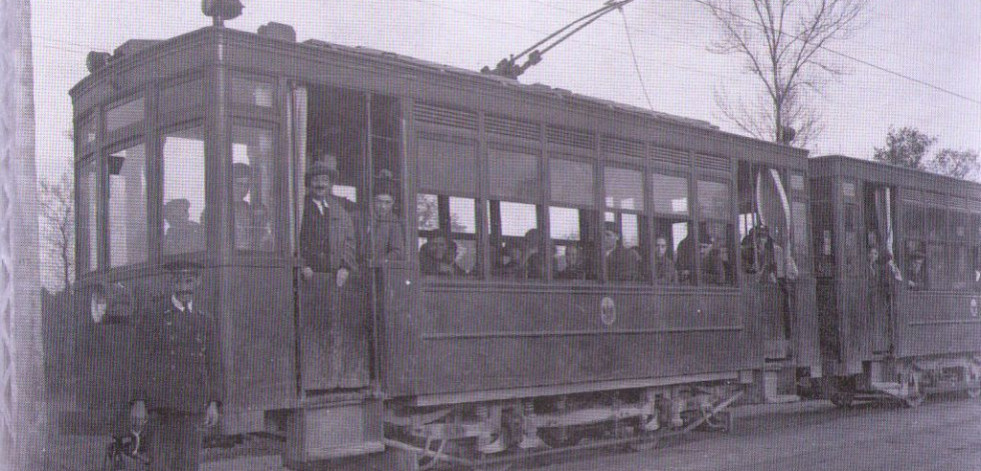 Los 100 años del tranvía que unió Ferrol con Xuvia y llegó a cobrarse una vida