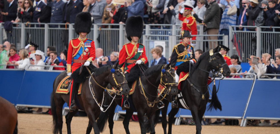 La princesa Ana, ingresada tras ser golpeada por un caballo