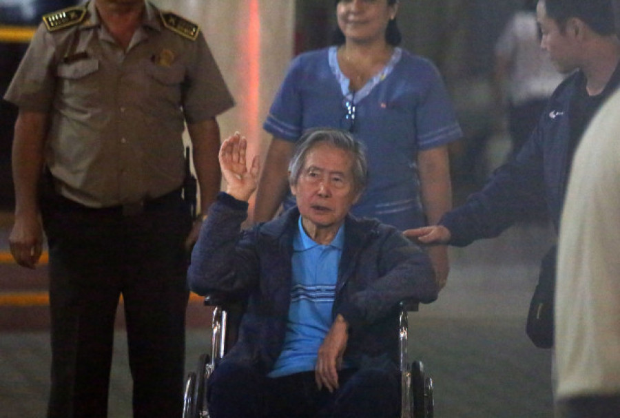 Fujimori, ingresado en cuidados intensivos tras una caída durante la madrugada