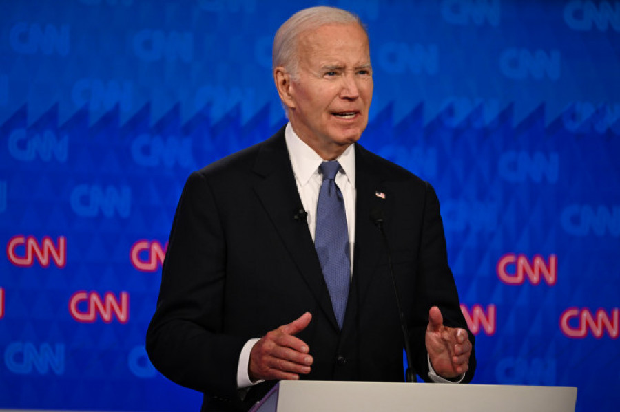 Biden insiste en que no se retira: "Cuando te derriban, te levantas"