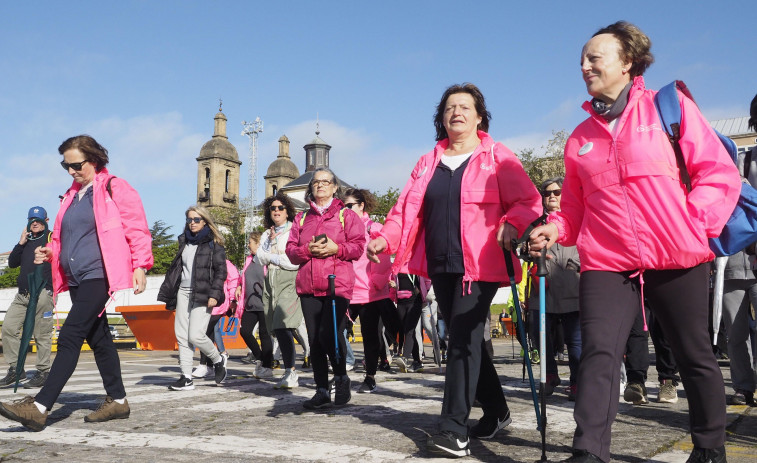 Cedeira marchará este domingo contra el cáncer en la “andaina solidaria” de la AECC