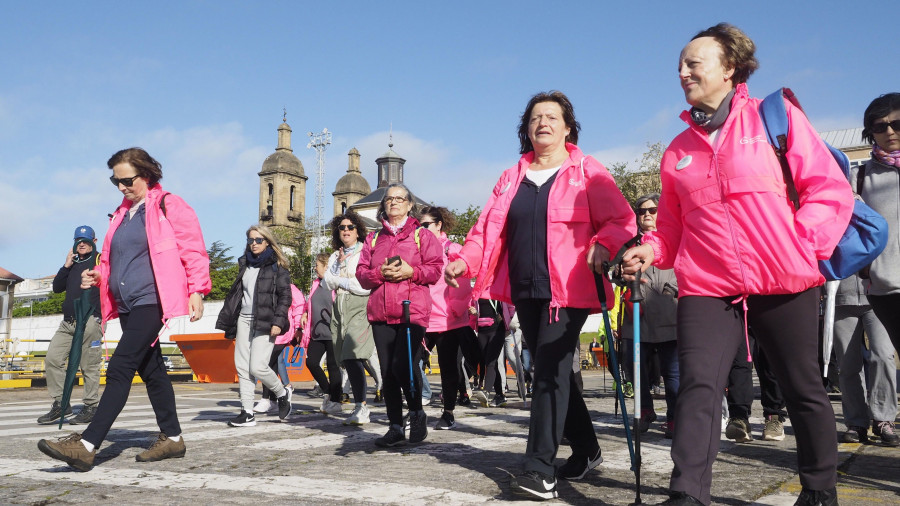 Cedeira marchará este domingo contra el cáncer en la “andaina solidaria” de la AECC