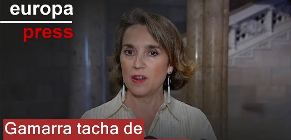 Cuca Gamarra asegura que Begoña Gómez es 