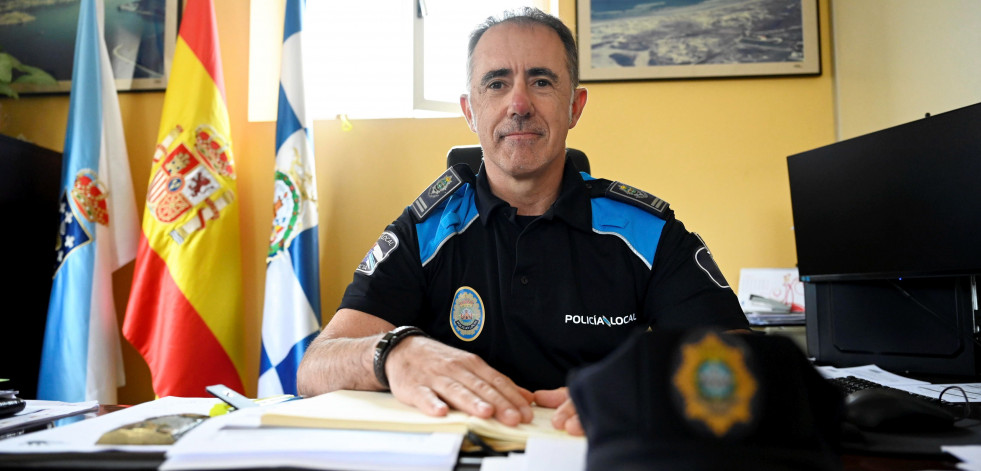 José Antonio Chao, jefe policial de Ferrol: “Nuestra fortaleza es que somos un cuerpo de Policía que conoce su ciudad”
