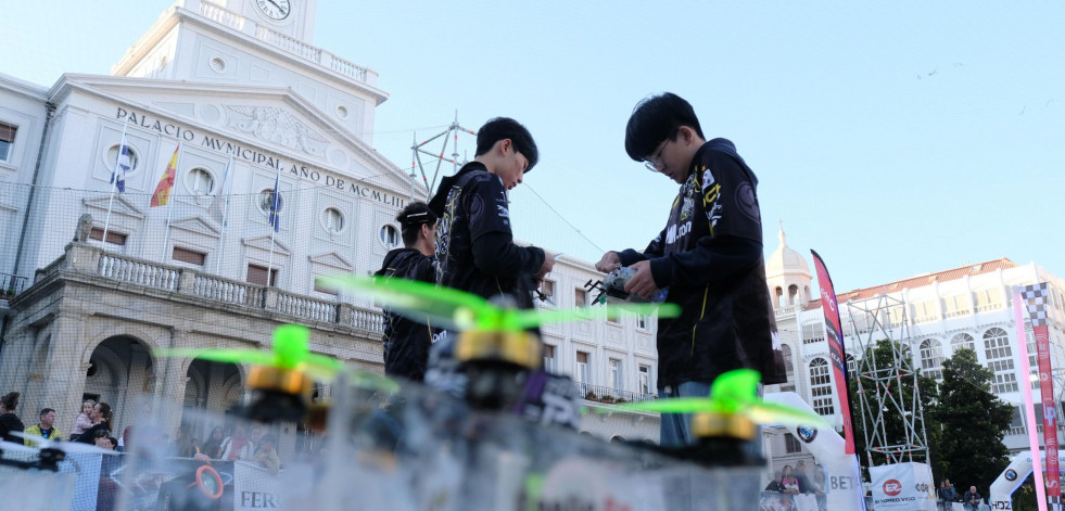 Armas se convirtió en pista internacional de vuelo para los drones de la ‘Fórmula 1’