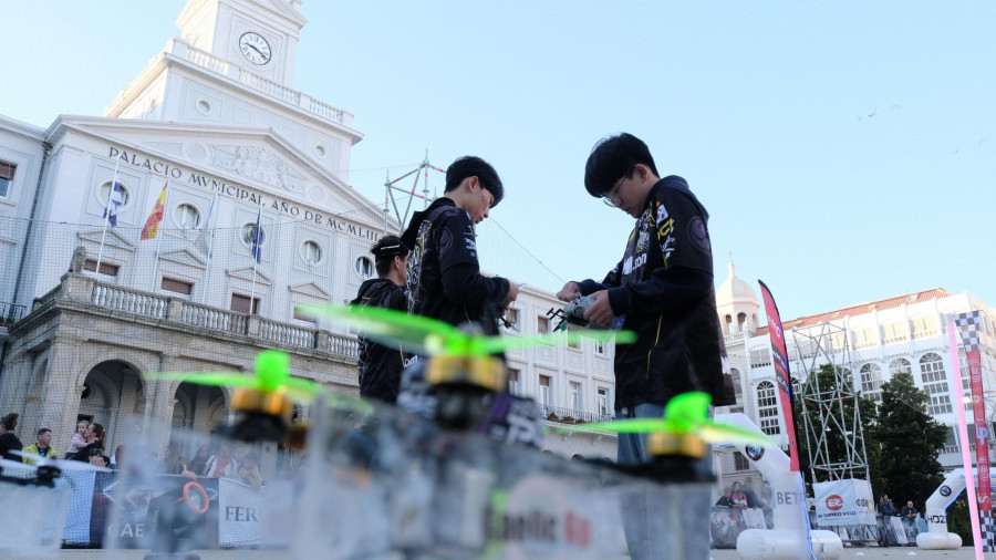 Armas se convirtió en pista internacional de vuelo para los drones de la ‘Fórmula 1’