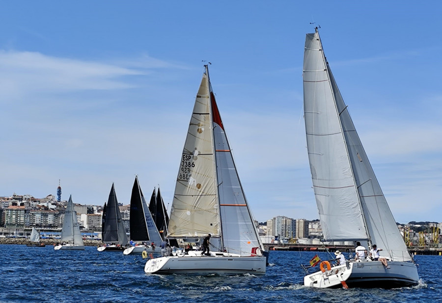 Dominio del Mirfak y la flota de Cabanas en la clase ORC 0-3 de la Regata Infanta Elena