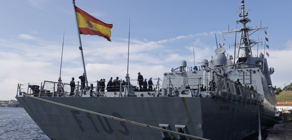 La “Blas de Lezo” regresa a Ferrol tras haber formado parte del grupo de combate “Dédalo”