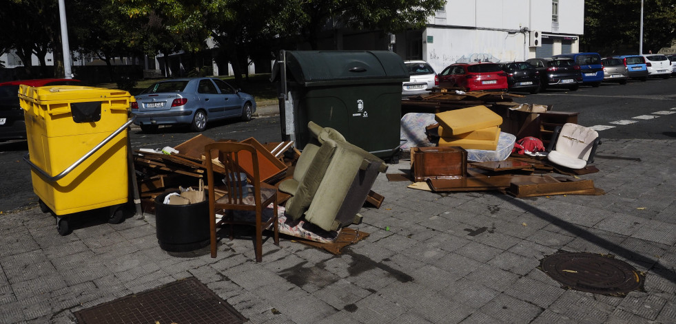 Urbaser recogió el pasado año más de 926 toneladas de voluminosos en el municipio