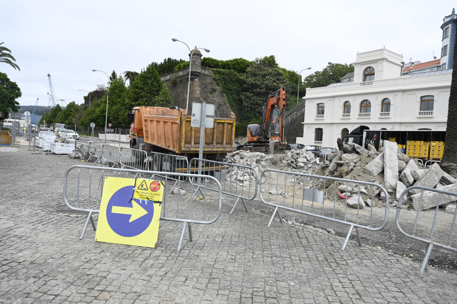 La entrada a Ferrol por la carretera Baja del Puerto se retomará en agosto