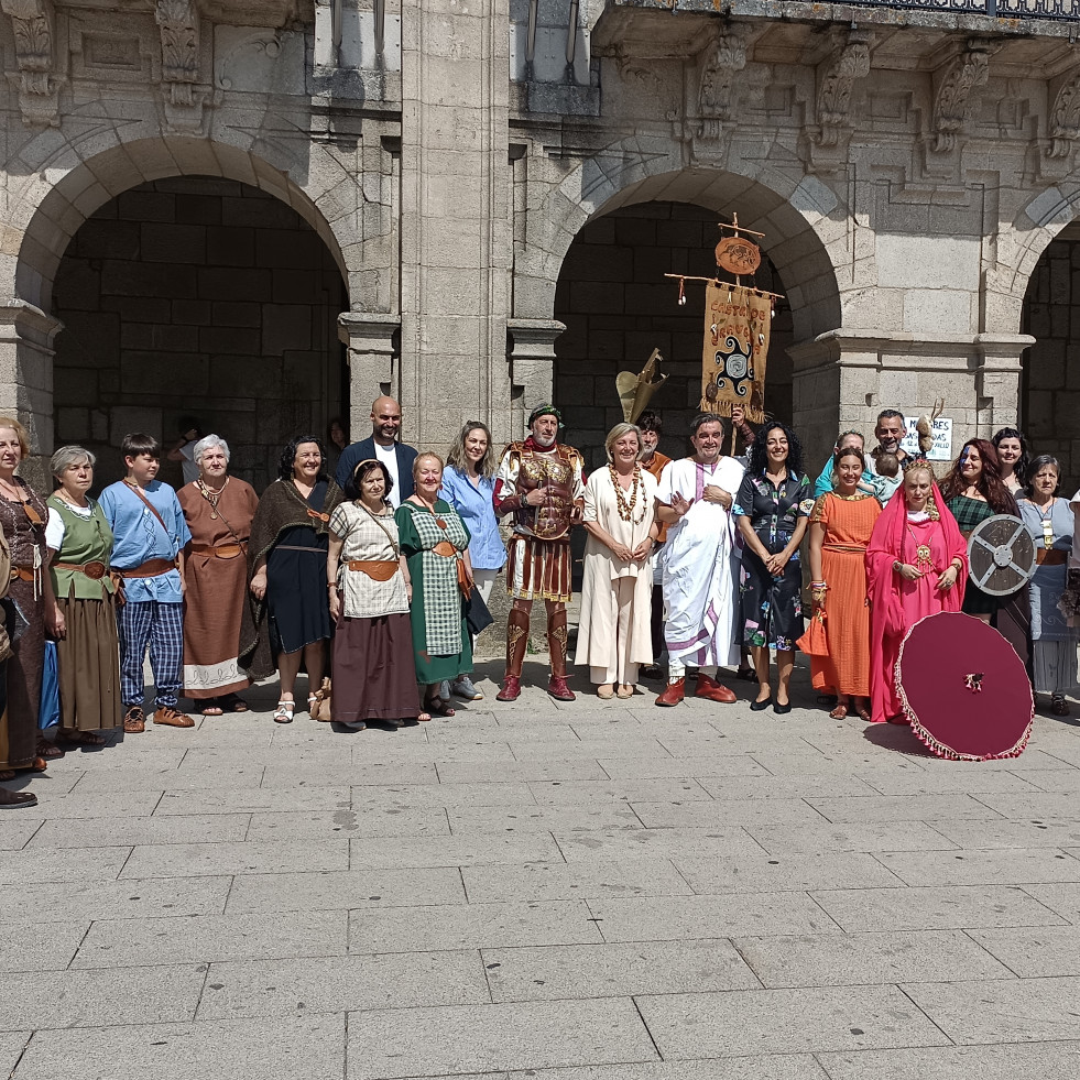 O Oenach preséntase en Lugo nun acto de irmandade entre asociacións
