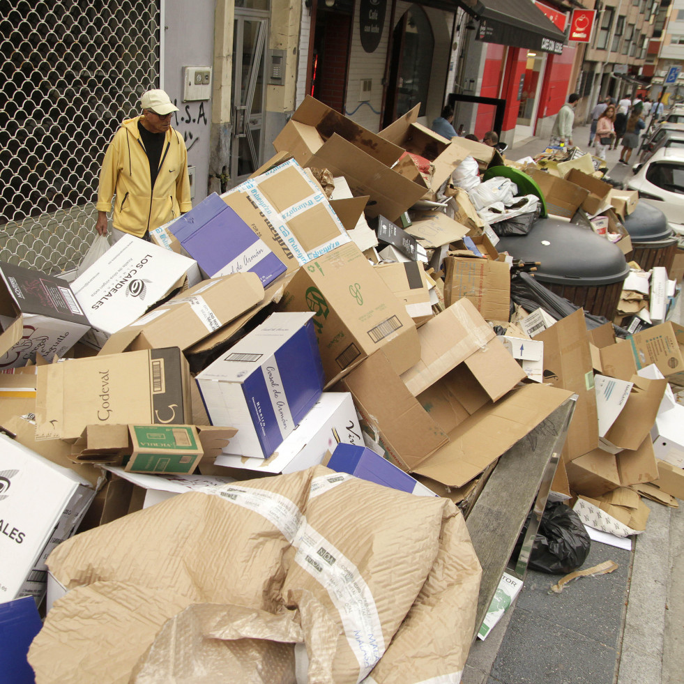Los basureros de A Coruña ante la falta de acuerdo: 