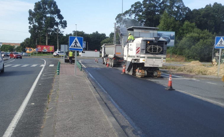 Inicio de los trabajos de mejora de la AC-566 en Valdoviño y Cedeira