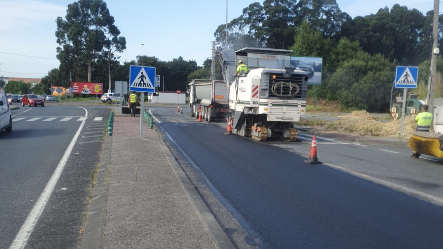 Inicio de los trabajos de mejora de la AC-566 en Valdoviño y Cedeira