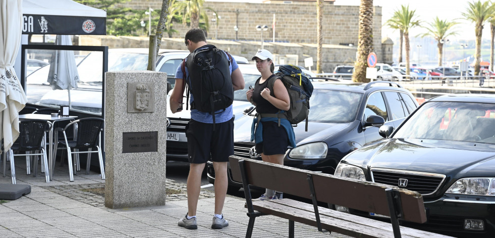 Los peregrinos del Camino Inglés se postulan como los principales turistas de Ferrol