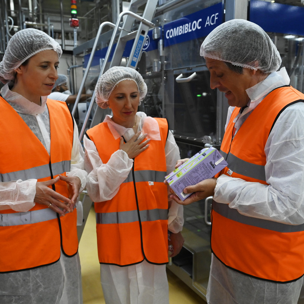 Leche Celta pondrá en marcha una nueva línea de producción de mantequilla en Pontedeume