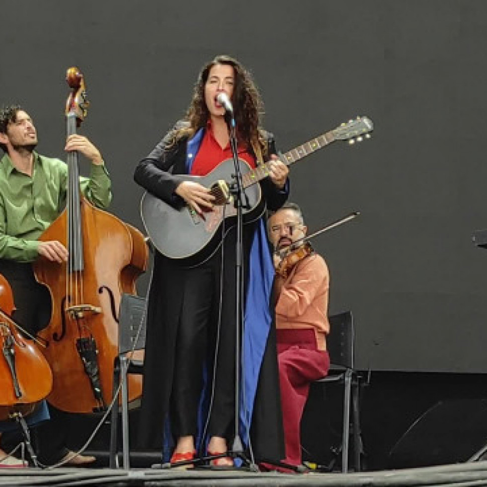Atlantic Fest: A Silvia Pérez Cruz no la frena ni la lluvia
