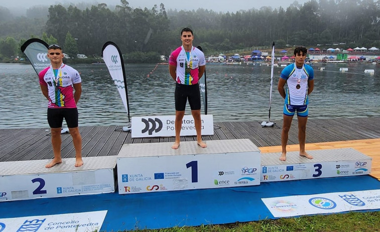 Termina la temporada de pista de piragüismo con títulos nacionales para la comarca