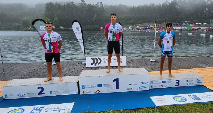 Termina la temporada de pista de piragüismo con títulos nacionales para la comarca