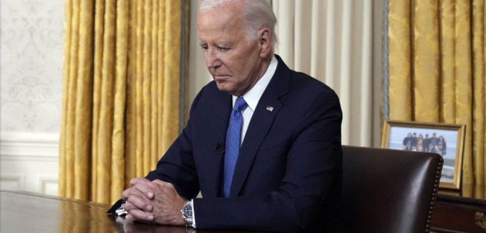 Biden se despide de los estadounidenses: es hora de 