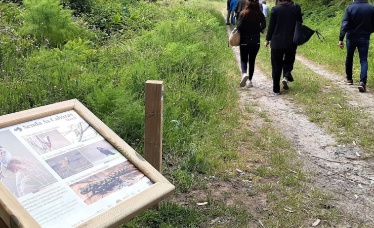 Equiocio promueve una ruta ambiental en el entorno de As Cabazas