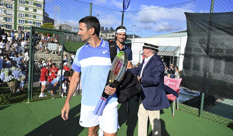 Intensidad y complicidad en la exhibición Tommy Robredo vs Feliciano