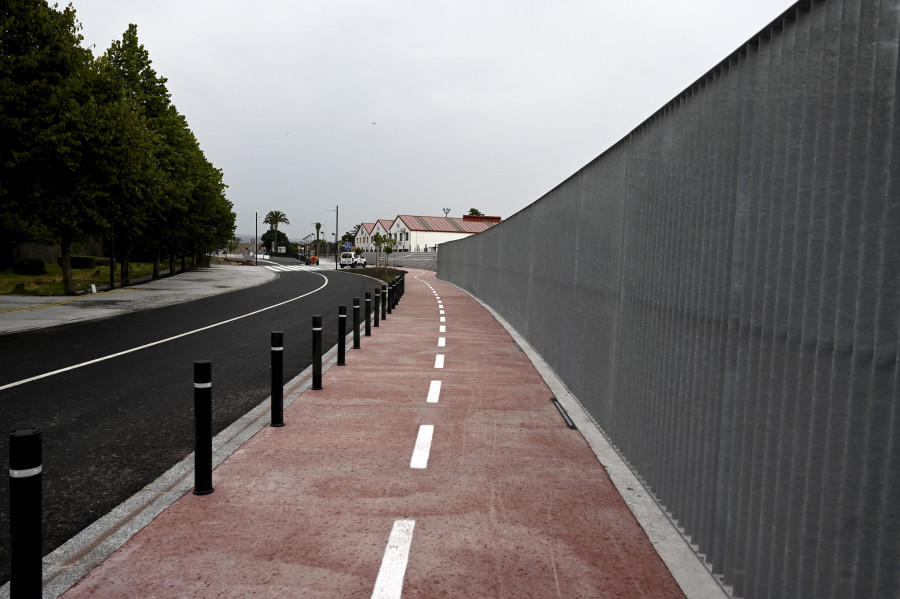 Ferrol presenta la nueva imagen de su puerta de entrada por el acceso norte