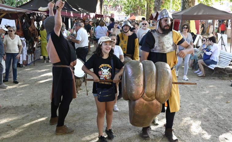 Ferrol Vello se prepara para el último día de Mercado medieval