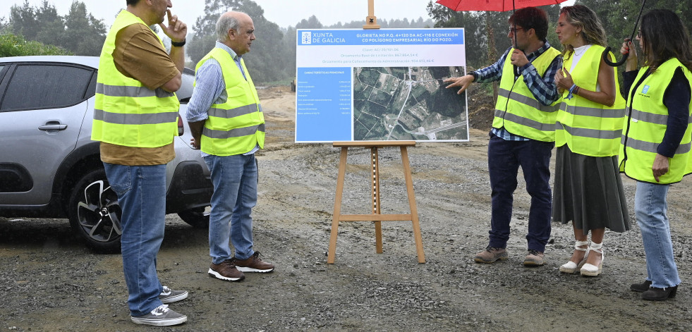 Iniciados los trabajos previos a la construcción de las dos nuevas glorietas en Narón