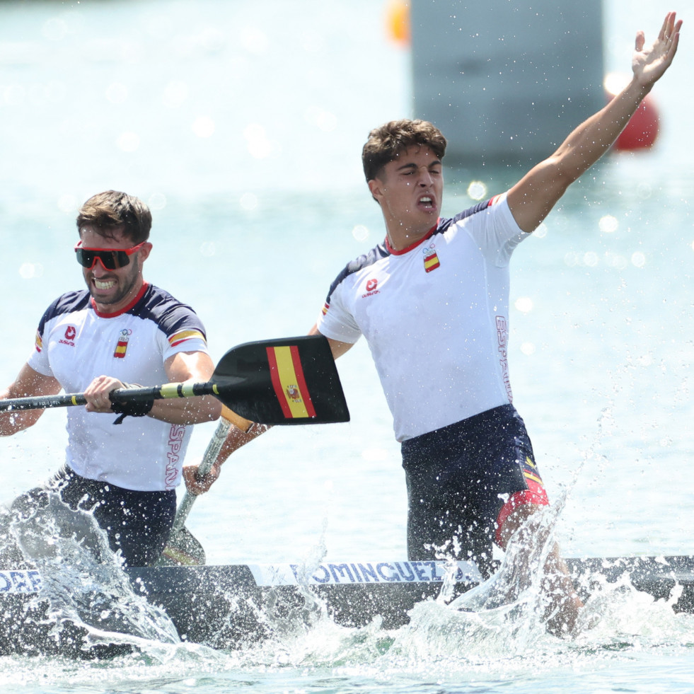 Moreno y Domínguez, bronce en C2 500