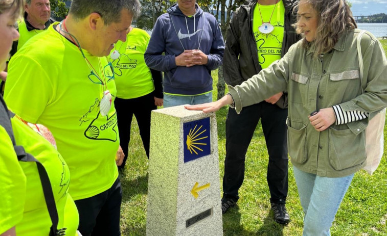 Narón 100, un producto turístico que marca la distancia hasta Compostela