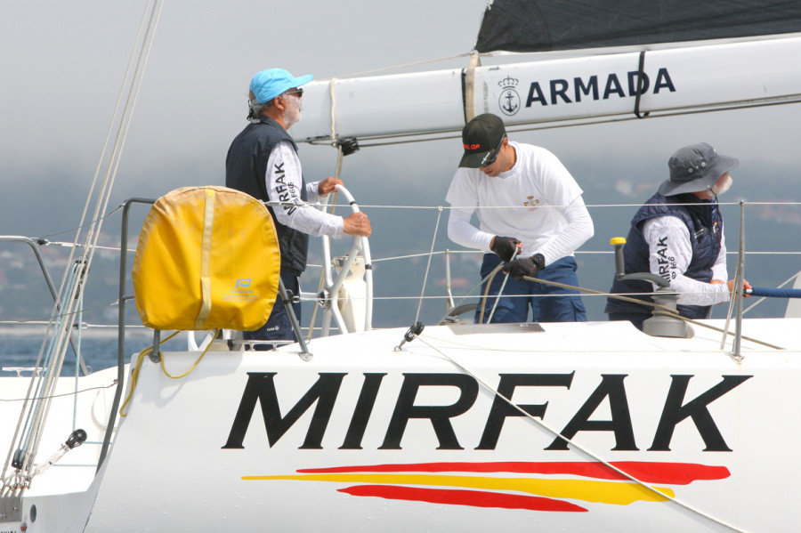 La flota comarcal ORC-03, reina del  X Trofeo Pitusa Sabina en Portosín