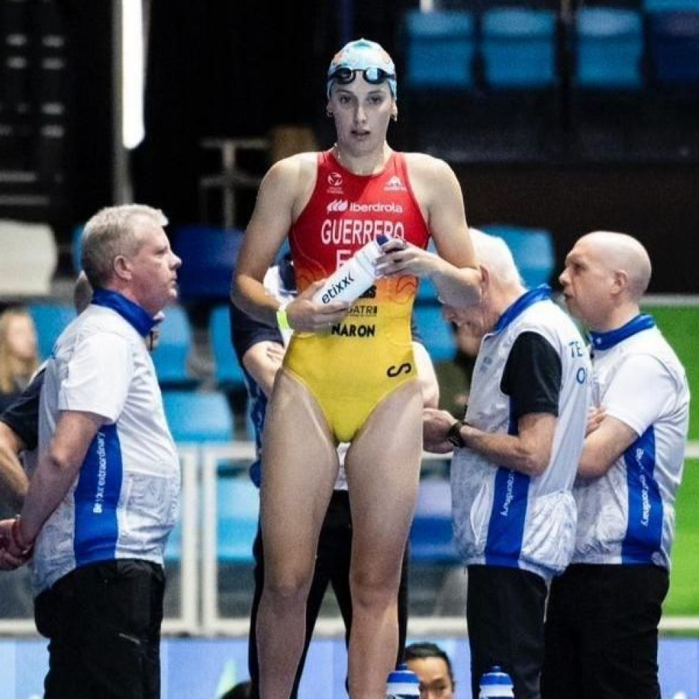 La triatleta Sara Guerrero, bronce en la final B del Europeo supersprint