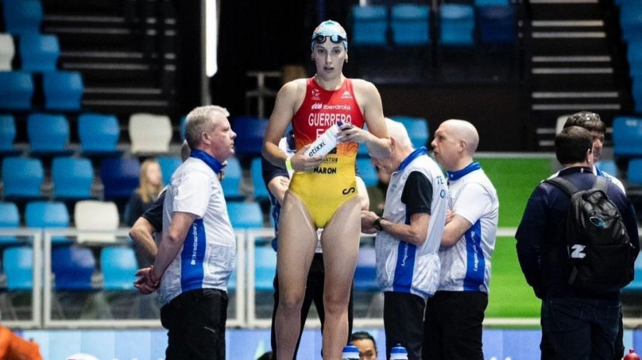 La triatleta Sara Guerrero, bronce en la final B del Europeo supersprint