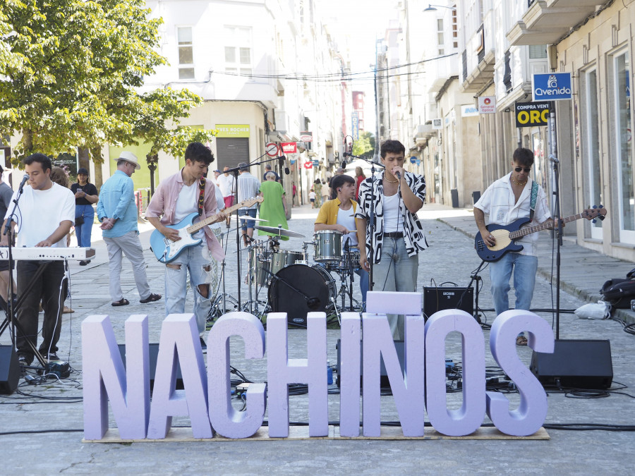 El Nachiños Fest se inaugura en el centro de la ciudad y da paso a tres días en Covas