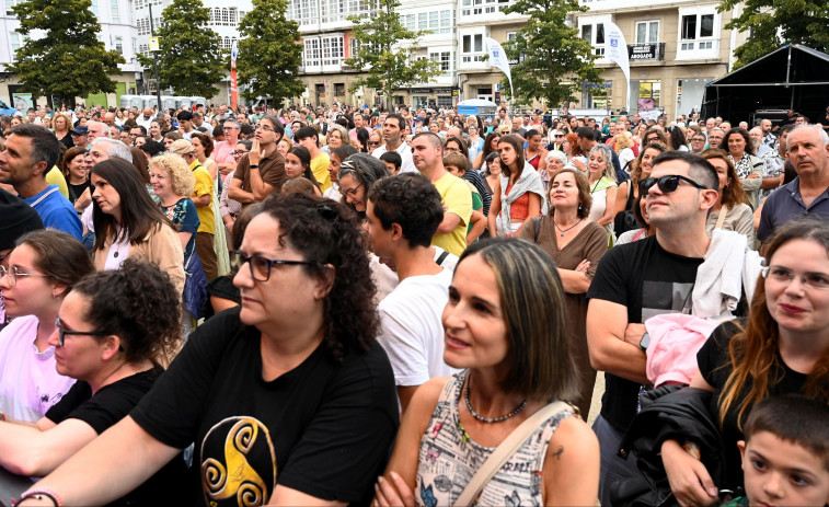 Ferrol vivió este sábado un inicio de sus fiestas de verano ¡de cine!