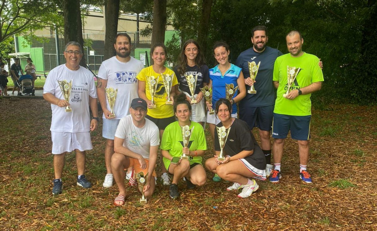 Satisfactorio segundo torneo de pádel del Montón y la Escuela de Tenis Justo al Revés