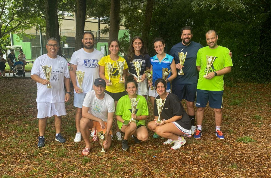 Satisfactorio segundo torneo de pádel del Montón y la Escuela de Tenis Justo al Revés