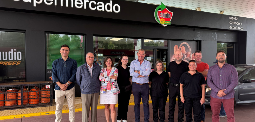 Gadisa Retail abre un Claudio Express en la estación de servicio de Moeche