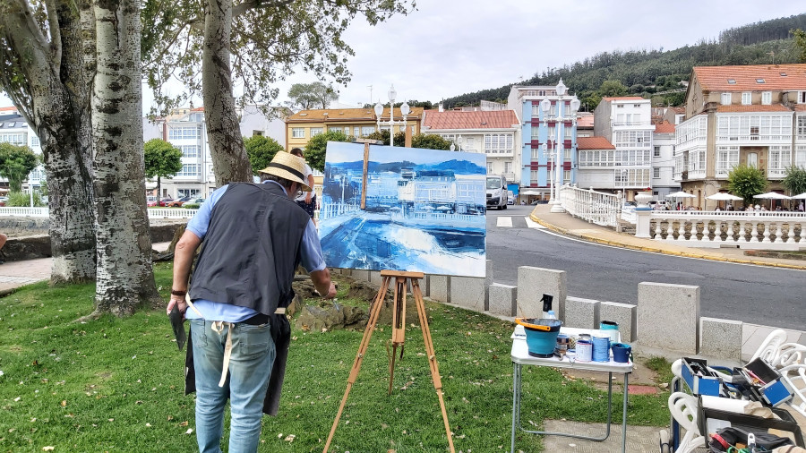 El Certame de Pintura Rápida de Cedeira se celebra con más premios